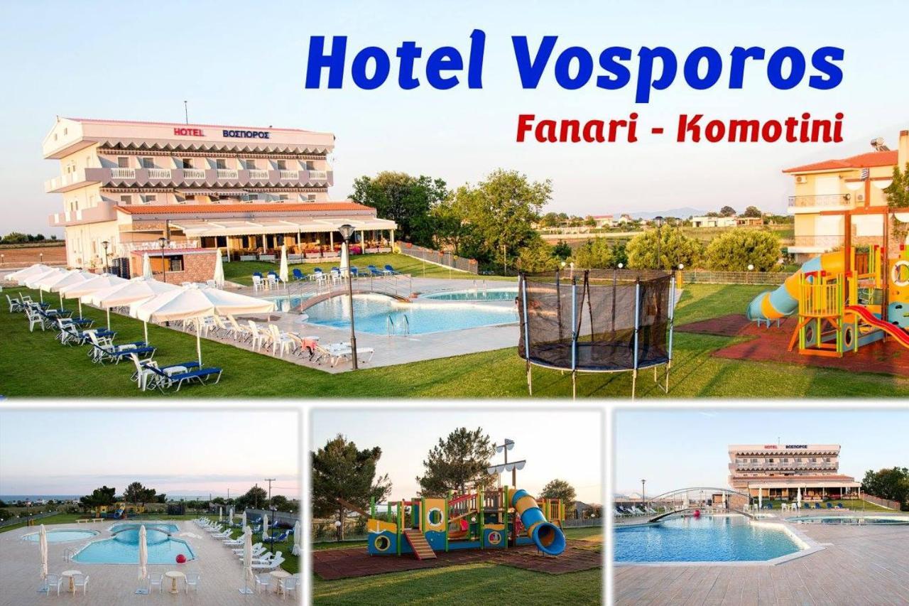 Vosporos Hotel Komotini Exteriör bild